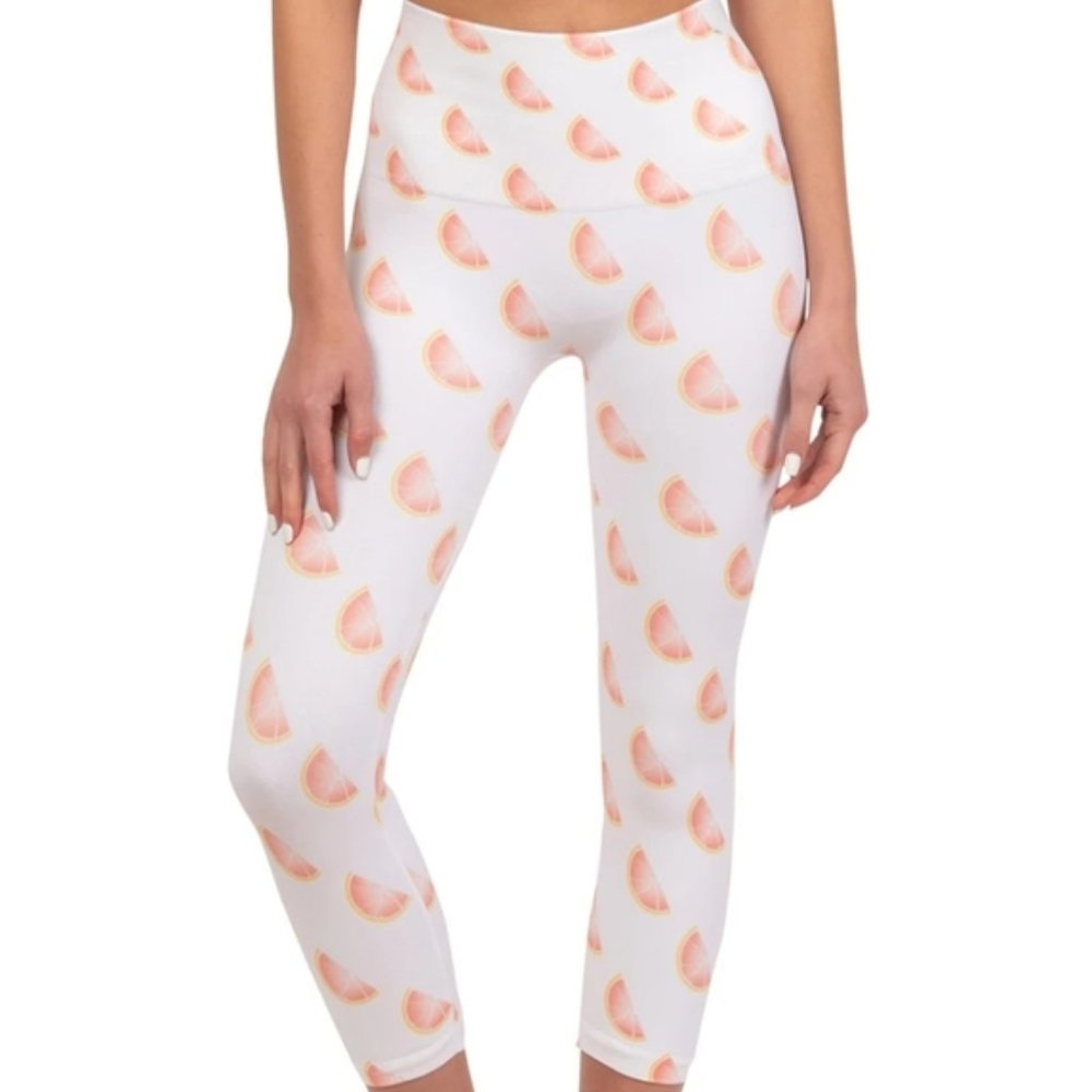 Morgan Stewart Sport fruit leggings xs/s